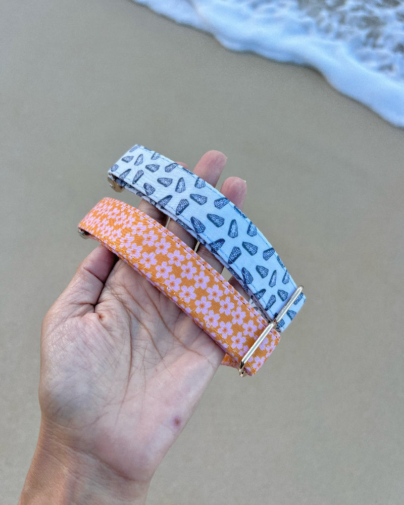 HAPA-Sakura Dog Collar in Mermaid