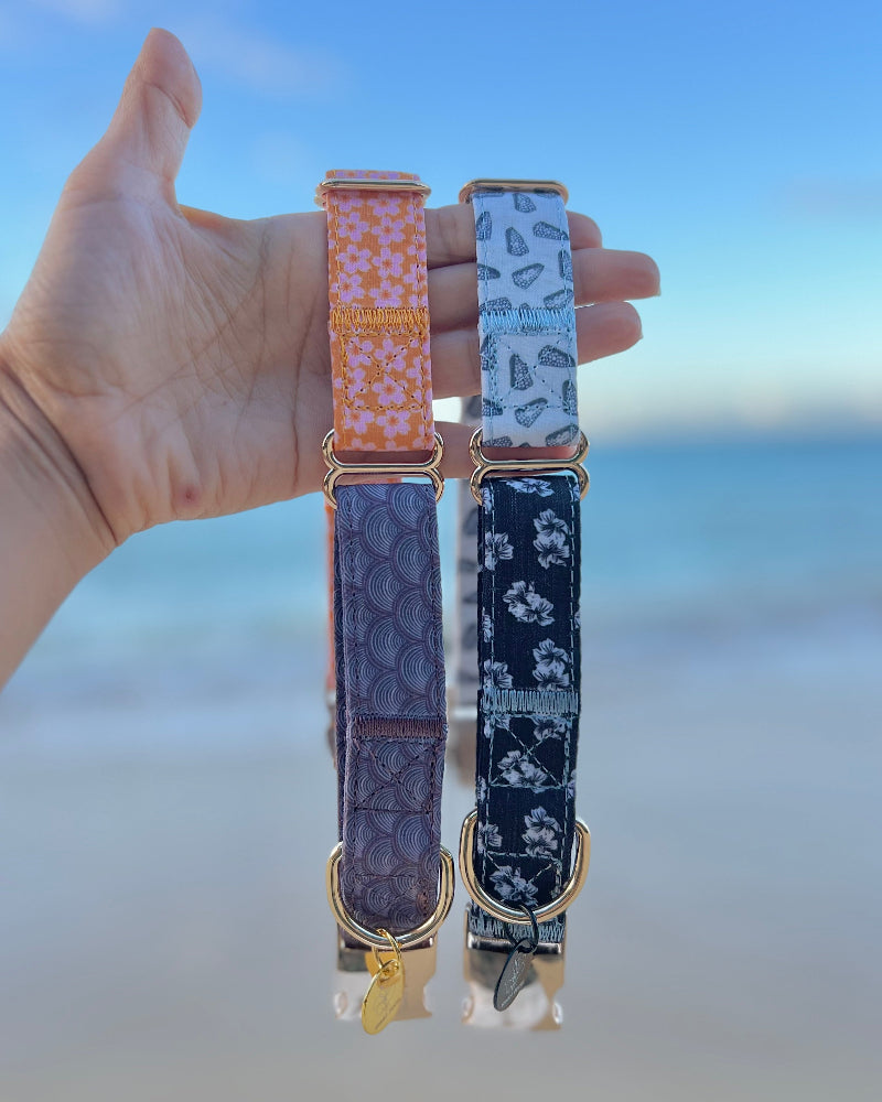 HAPA-Sakura Dog Collar in Mermaid