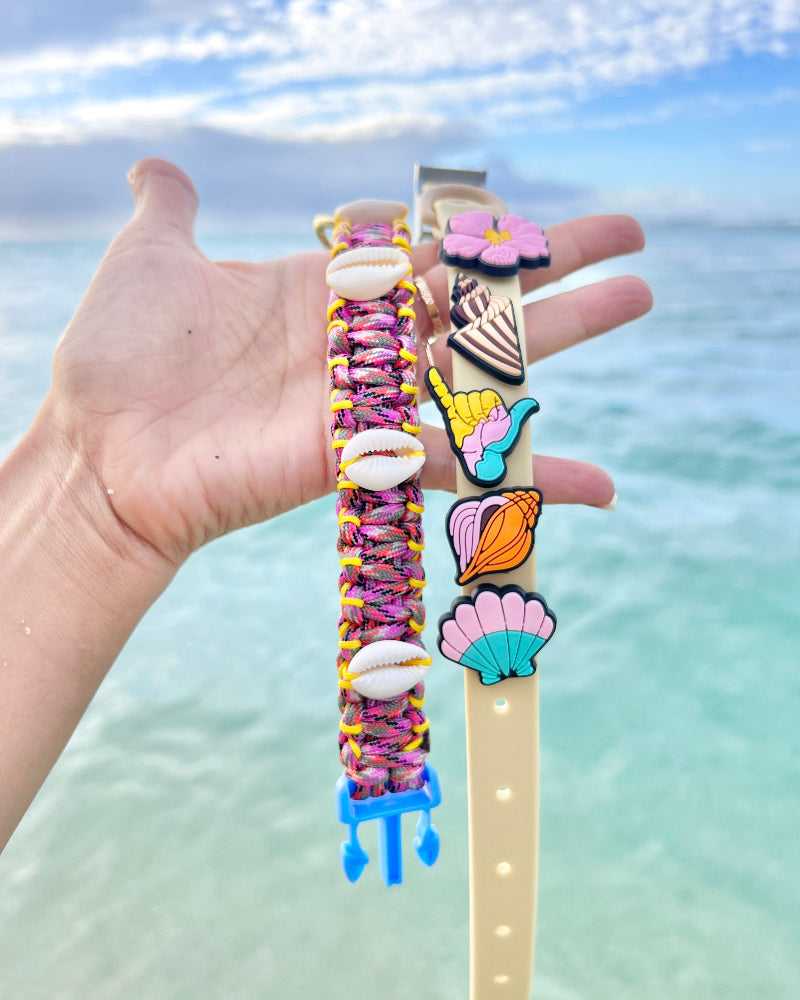 Coastal QT Dog Collar in Shave Ice